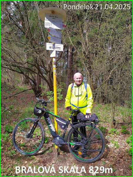 15.jpg - Dnešný výjazd na Bralovú skalu 829m sa udial v príjemnom počasí a bez vetriska. Fototermín: Števo Hudák na Bralovej skale.
